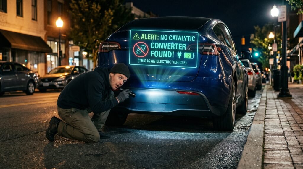EVs Can't Be Targeted for Catalytic Converter Theft
