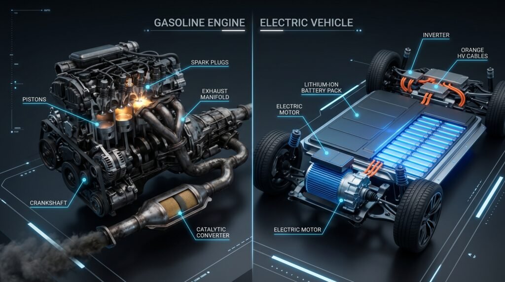Why an EV Has Nothing for It to Clean