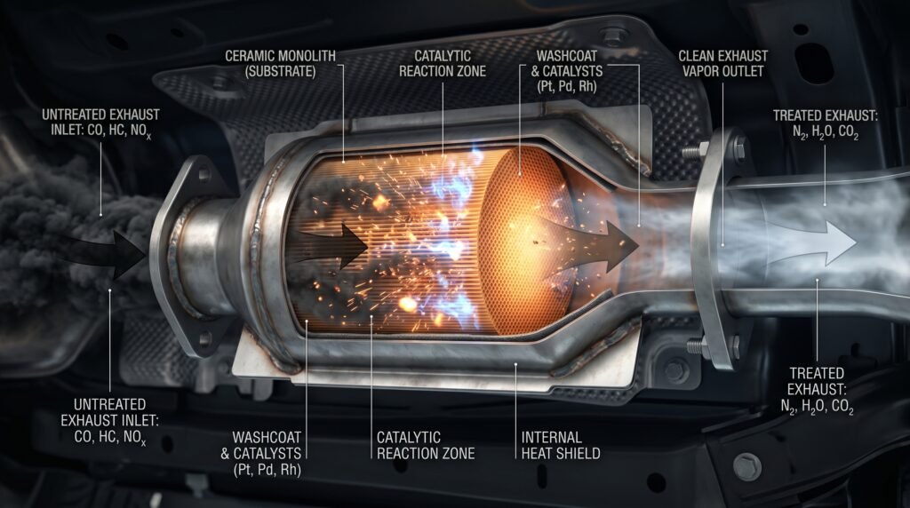 What a Catalytic Converter Actually Does