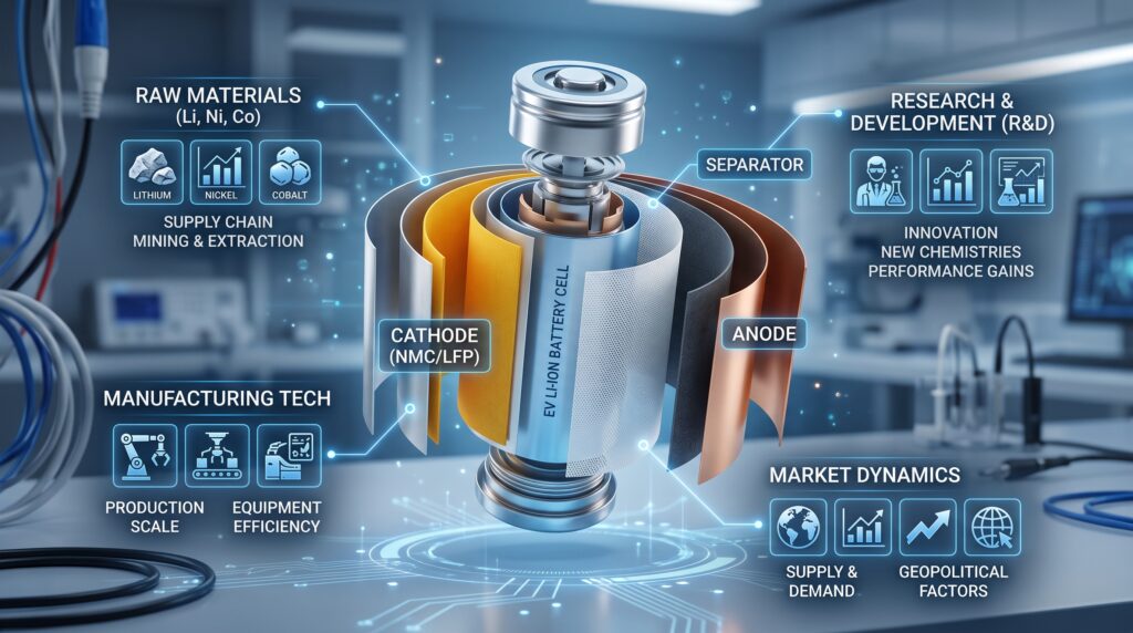 What Determines an EV Battery's Price