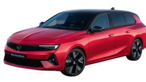 Vauxhall Astra Electric Car Red