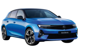 Vauxhall Astra Electric Car Blue