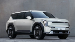 Kia EV9 Electric Car White