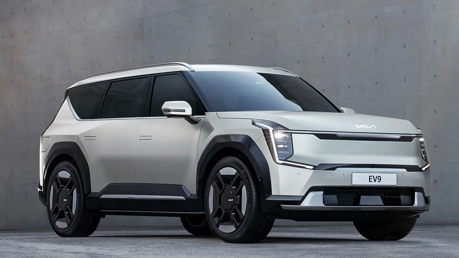 Kia EV9 Electric Car White