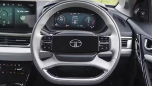 Tata Curvv EV Dashboard