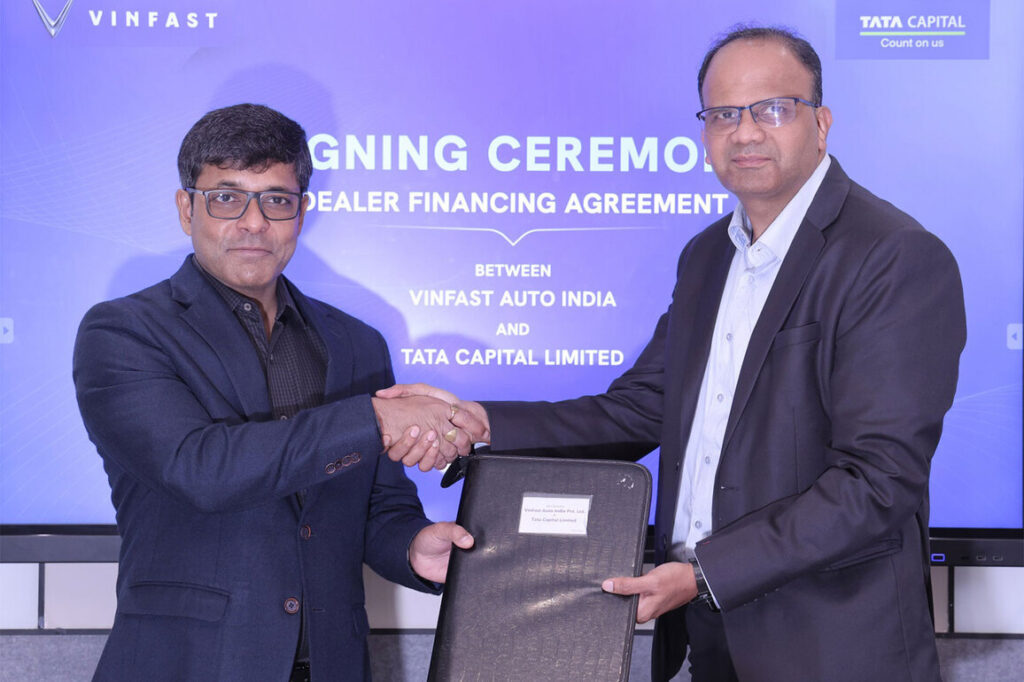 VinFast India & Tata Capital Partner