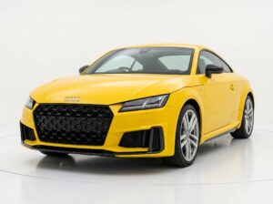 Audi TT EV Yerllow Front View