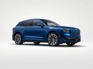 Bentley EV SUV Barnato Blue