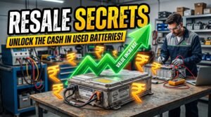 Used EV Batteries: Second Life, Resale and Recycling