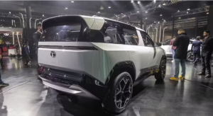 Tata Sierra EV Backside