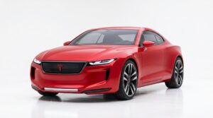 Triton EV N4 Sedan EV Red