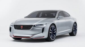 Triton EV N4 Sedan EV Red Front View