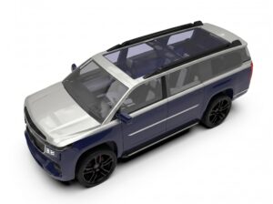 Triton Model H electric SUV Top View