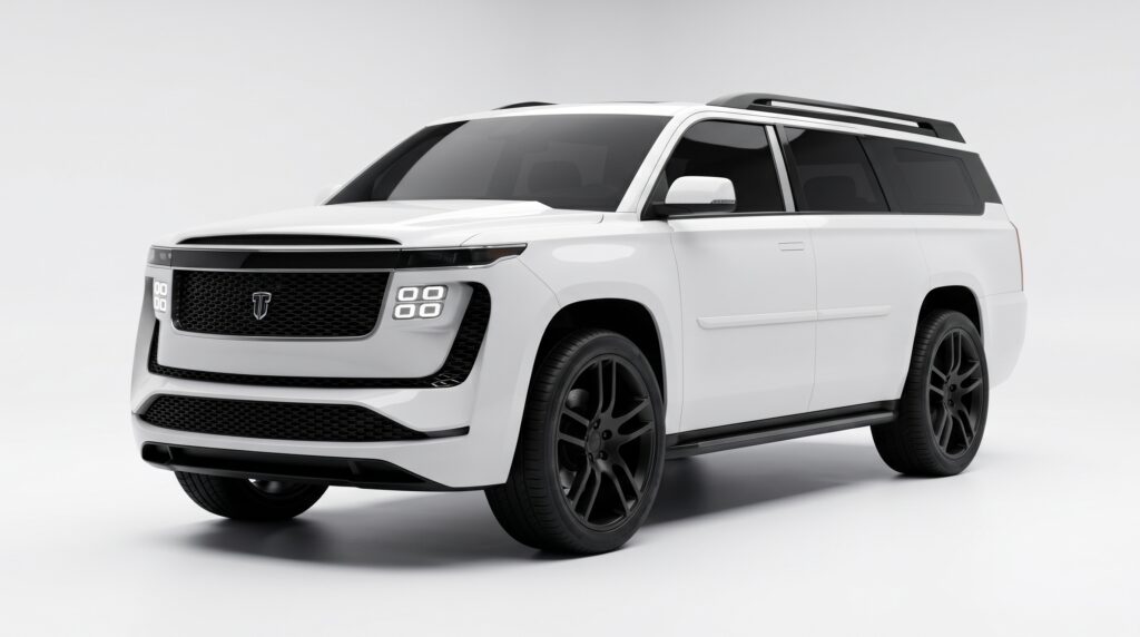 Triton Model H electric SUV White