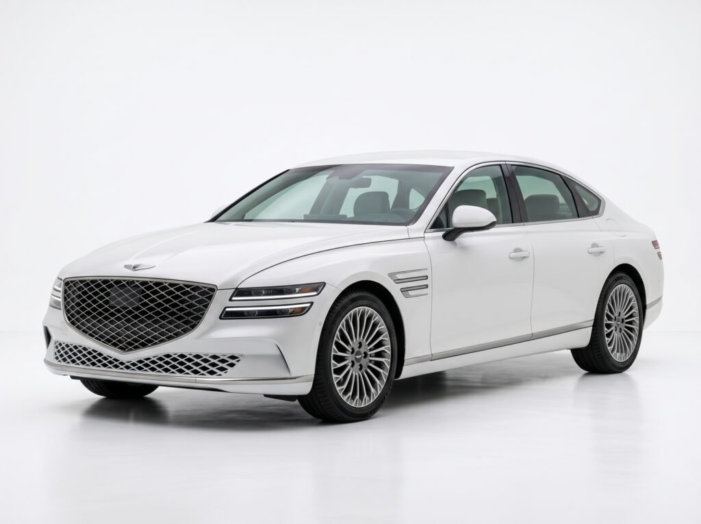Genesis Electrified G80 White