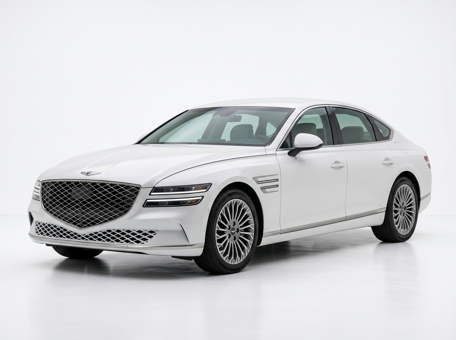 Genesis Electrified G80 White