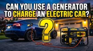 Can You Use a Generator to Charge an Electric Car?