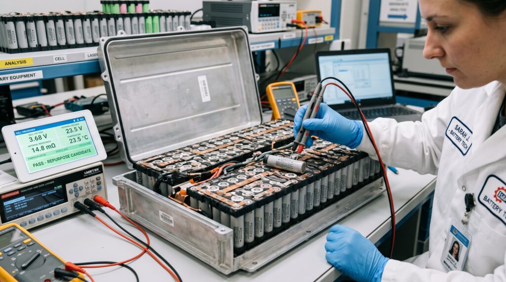What Happens to Old EV Batteries