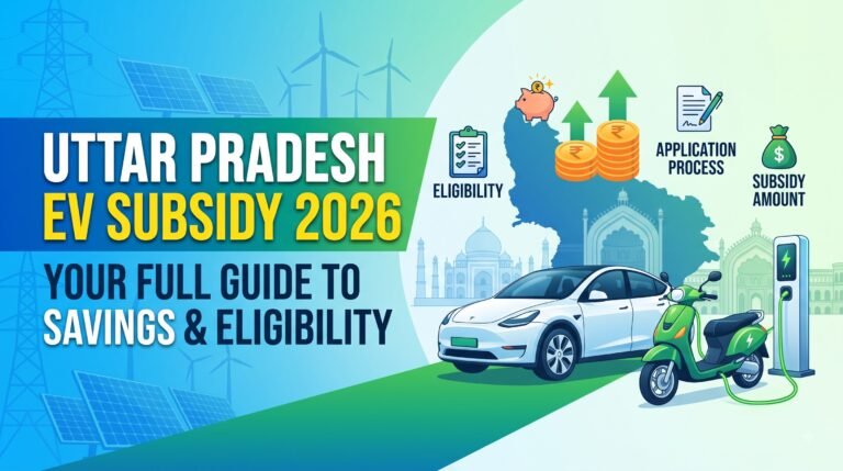 Uttar Pradesh EV Subsidy 2026: Full Guide