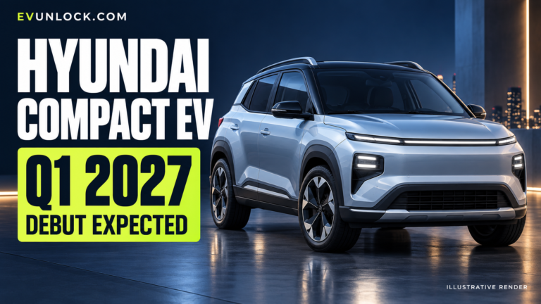 Hyundai Compact EV Expected to Debut in Q1 2027; January Reveal Reported
